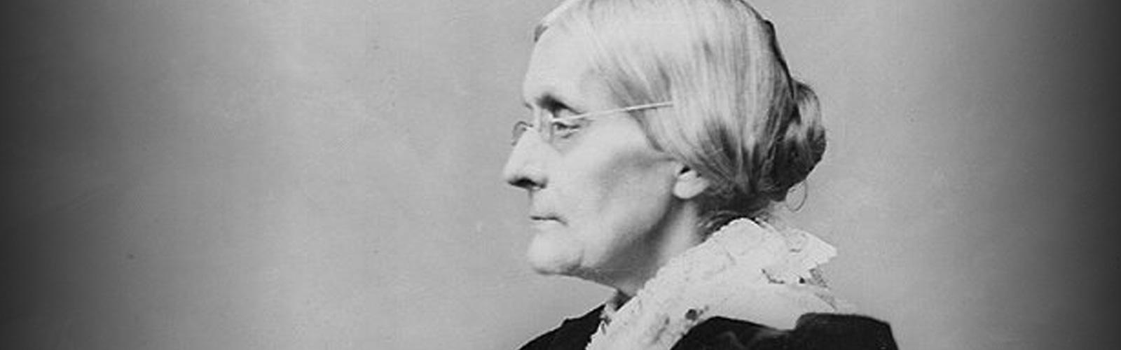 1600x500 Susan B. Anthony, Temperance Fighter - Susan B Anthony Sketch