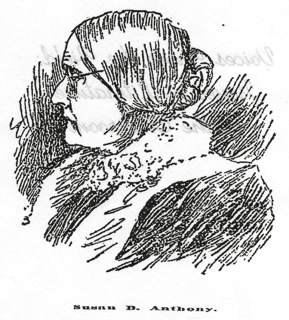 289x320 Susan B. Anthony Penny Colman Official Site - Susan B Anthony Sketch