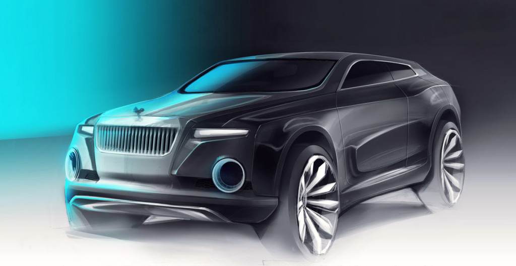 1024x529 Rolls Royce Suv Sketch - Suv Sketch