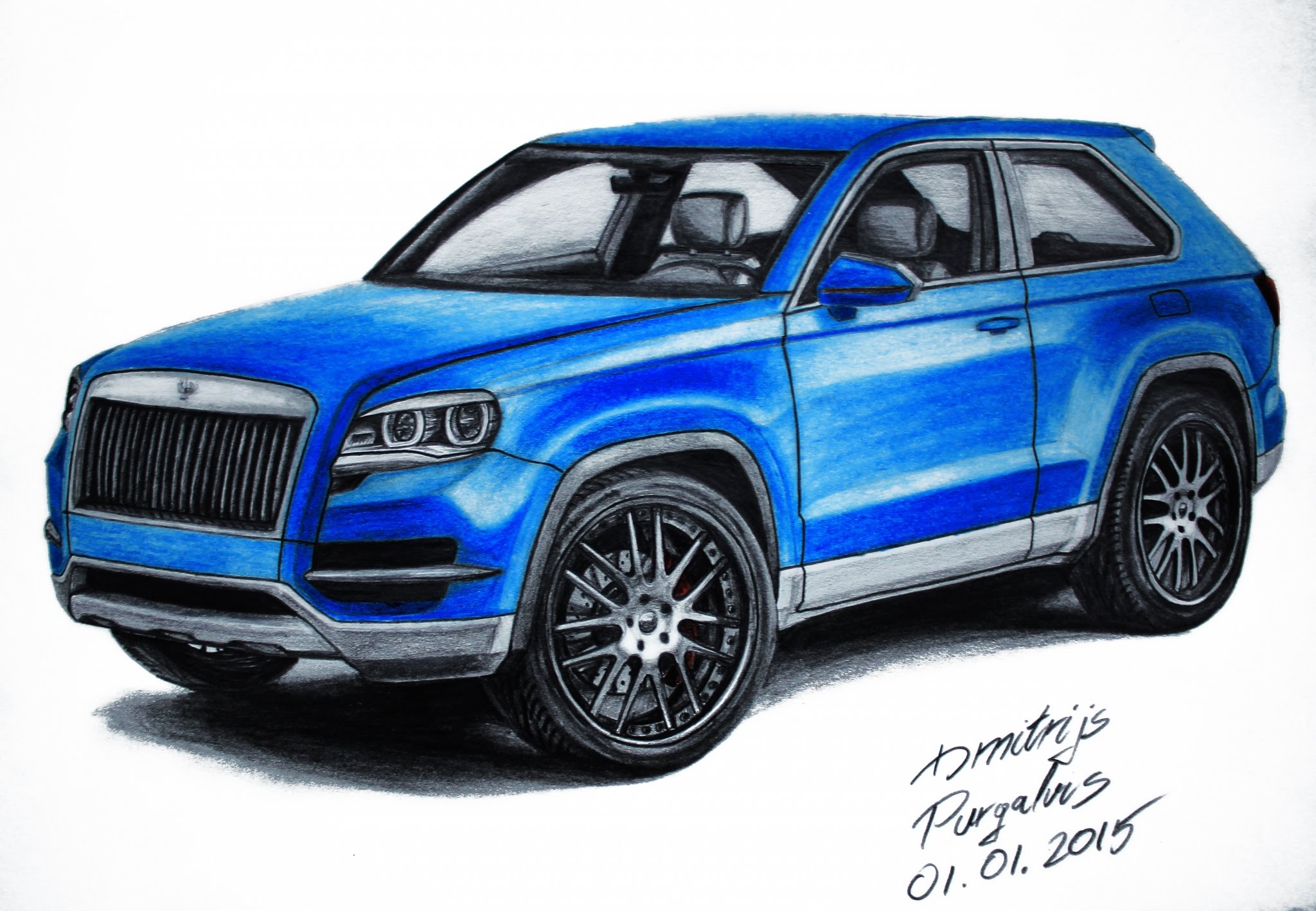 2048x1418 Drawing My Own Suv Concept 2015 - Suv Sketch