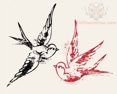 380x305 Index Of Images253 - Swallow Tattoo Sketch