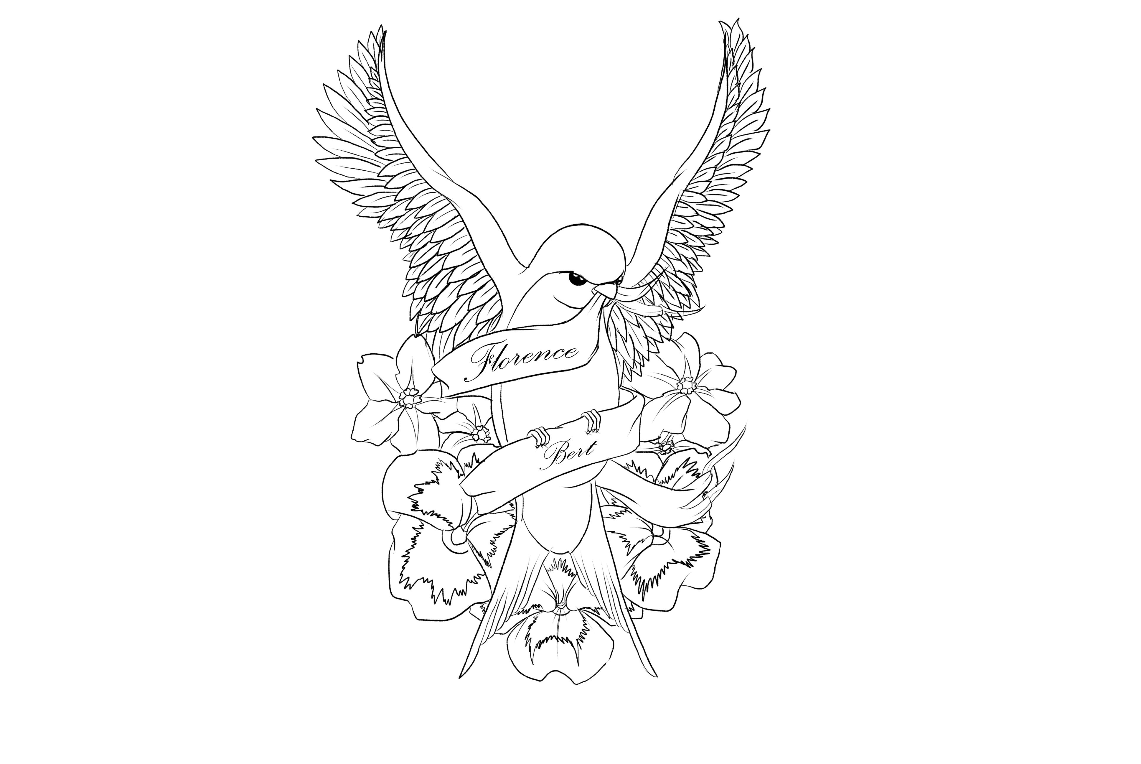 3872x2592 Swallow Tattoo Design Friend Tattoos, Tattoo And Flower Tattoos - Swallow Tattoo Sketch