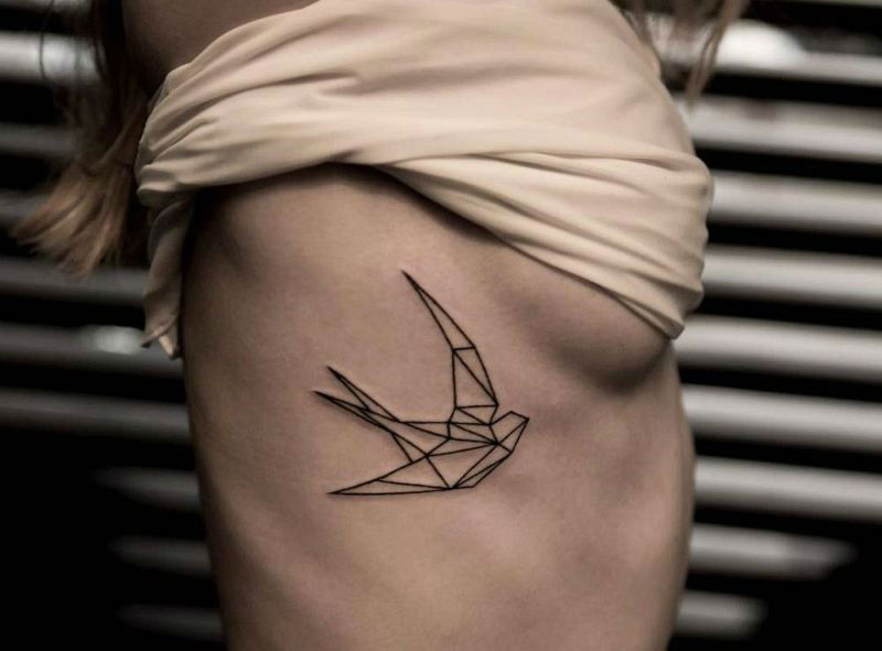 800x591 24 Wonderful Swallow Tattoo Designs - Swallow Tattoo Sketch