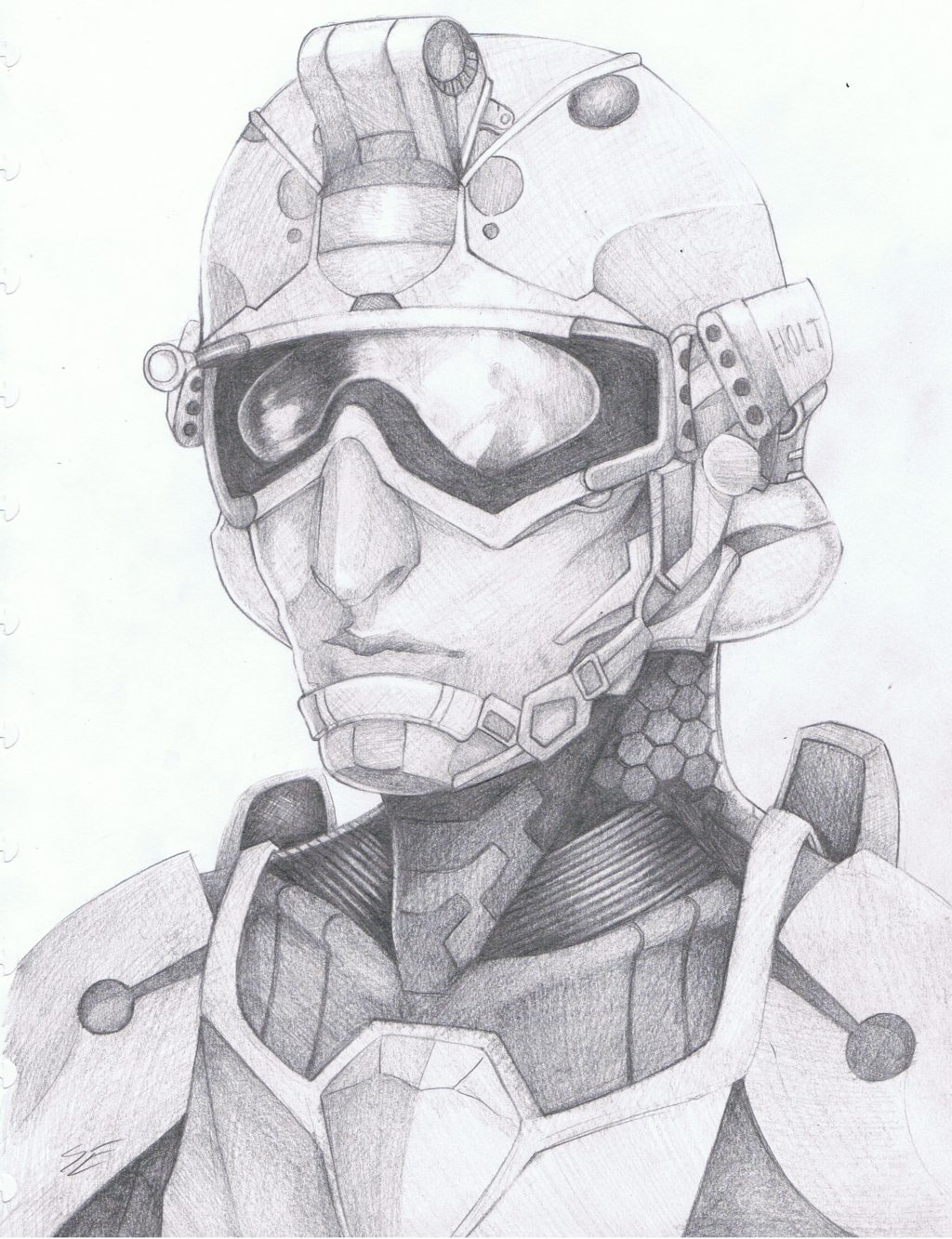 1024x1333 Swat Drawing By Jaasp - Swat Sketch