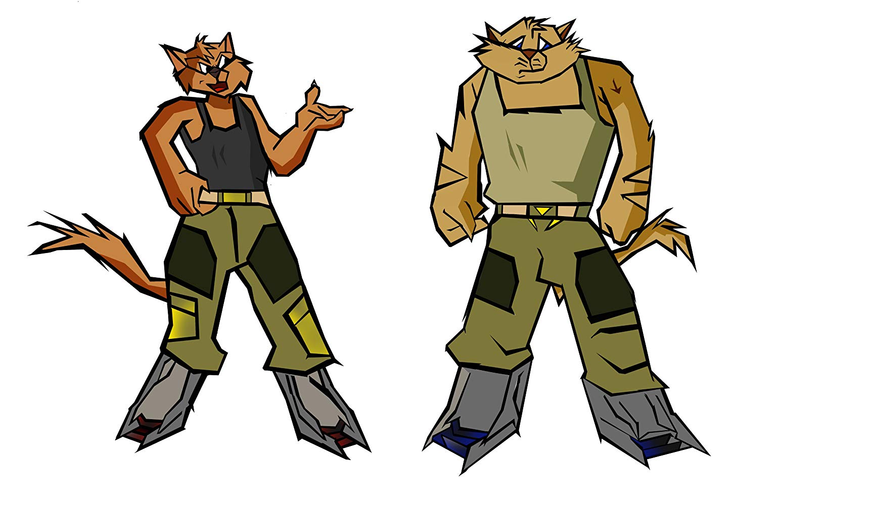 1725x1000 Swat Kats The Radical Squadron (1993 1995) - Swat Sketch