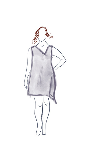 278x500 Ravelry From Sketch To Sweater - Sweater Sketch