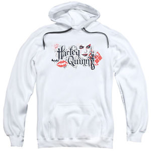 300x300 Batman Arkham Knight Harley Quinn Sketch Lips Licensed Sweatshirt - Sweatshirt Sketch