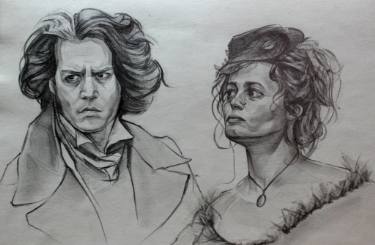 375x245 Sweeney Todd Drawing By Kateryna Kaplun Saatchi Art - Sweeney Todd Sketch