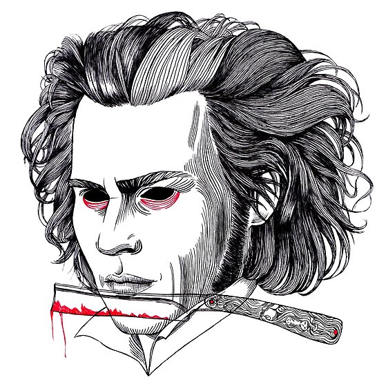 546x550 Sweeney Todd Posters By Laurapastor Redbubble - Sweeney Todd Sketch