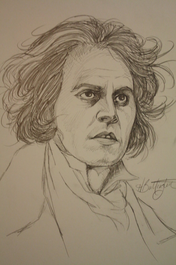 730x1095 Sweeney Todd Sketch By Cimmerianwillow - Sweeney Todd Sketch