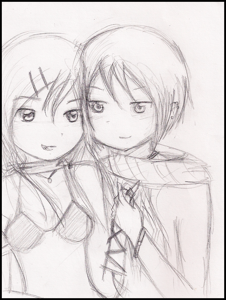 874x1162 Sweet Couple 2 By Muhdfakharudin - Sweet Couple Sketch