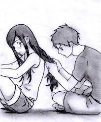 205x246 The 38 Best Cute Couple Sketches Images Sketches - Sweet Couple Sketch