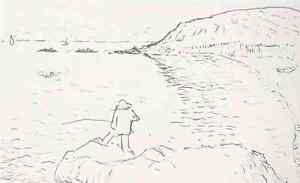 300x183 Henri Matisse Signac Fishing And Derain Swimming Sketch A3 Photo - Swimming Sketch