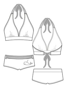 Swimwear Sketches