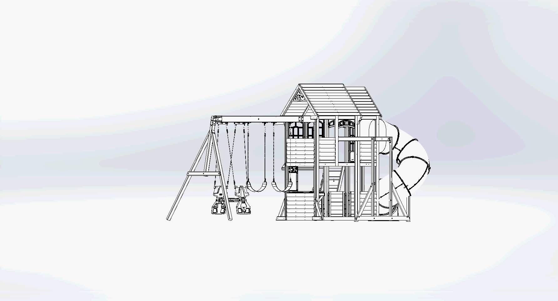 1784x964 Big Backyard Premium Summerlin Retreat Wooden Play Set Swing Set - Swing Set Sketch