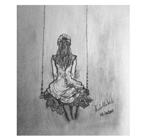 Swing Sketch At Paintingvalley Com Explore Collection Of