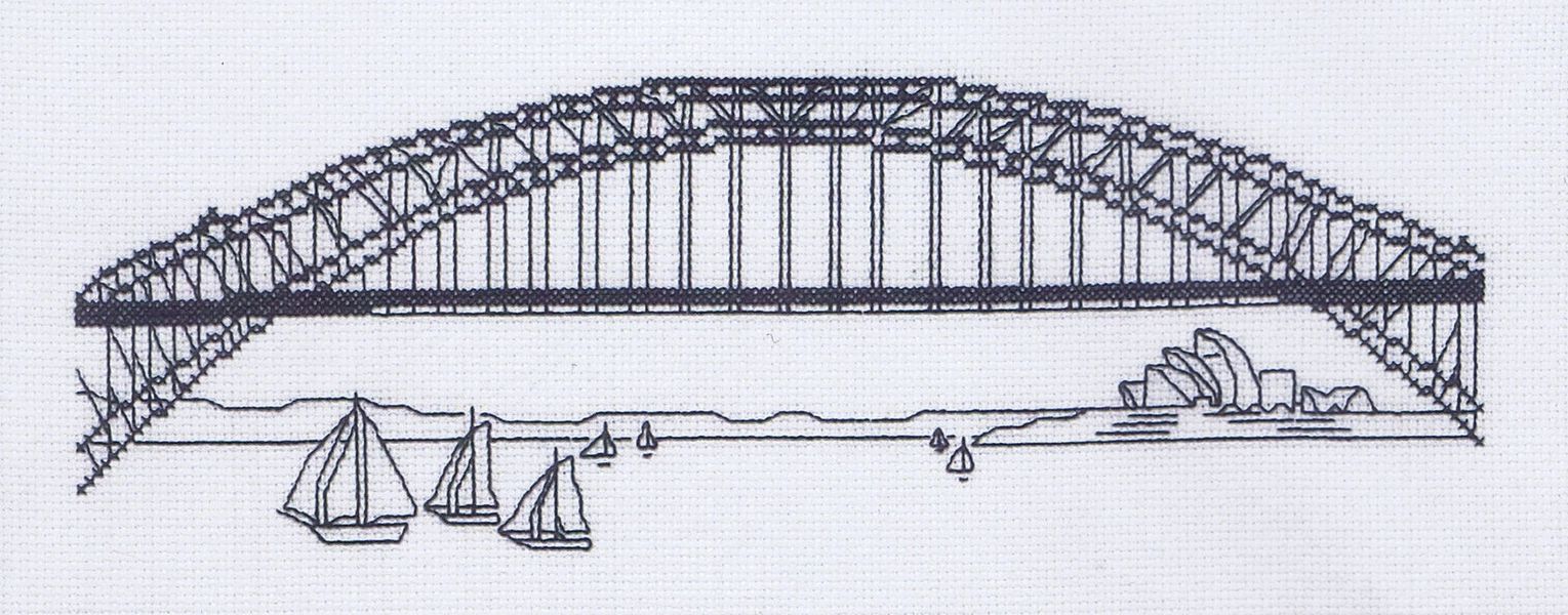 1529x600 Sydney Harbour Bridge - Sydney Harbour Bridge Sketch