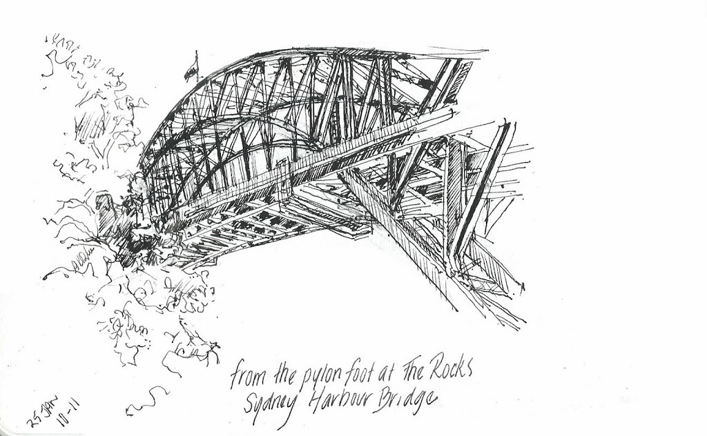 1024x632 Sydney Harbour Bridge Alissa Duke - Sydney Harbour Bridge Sketch