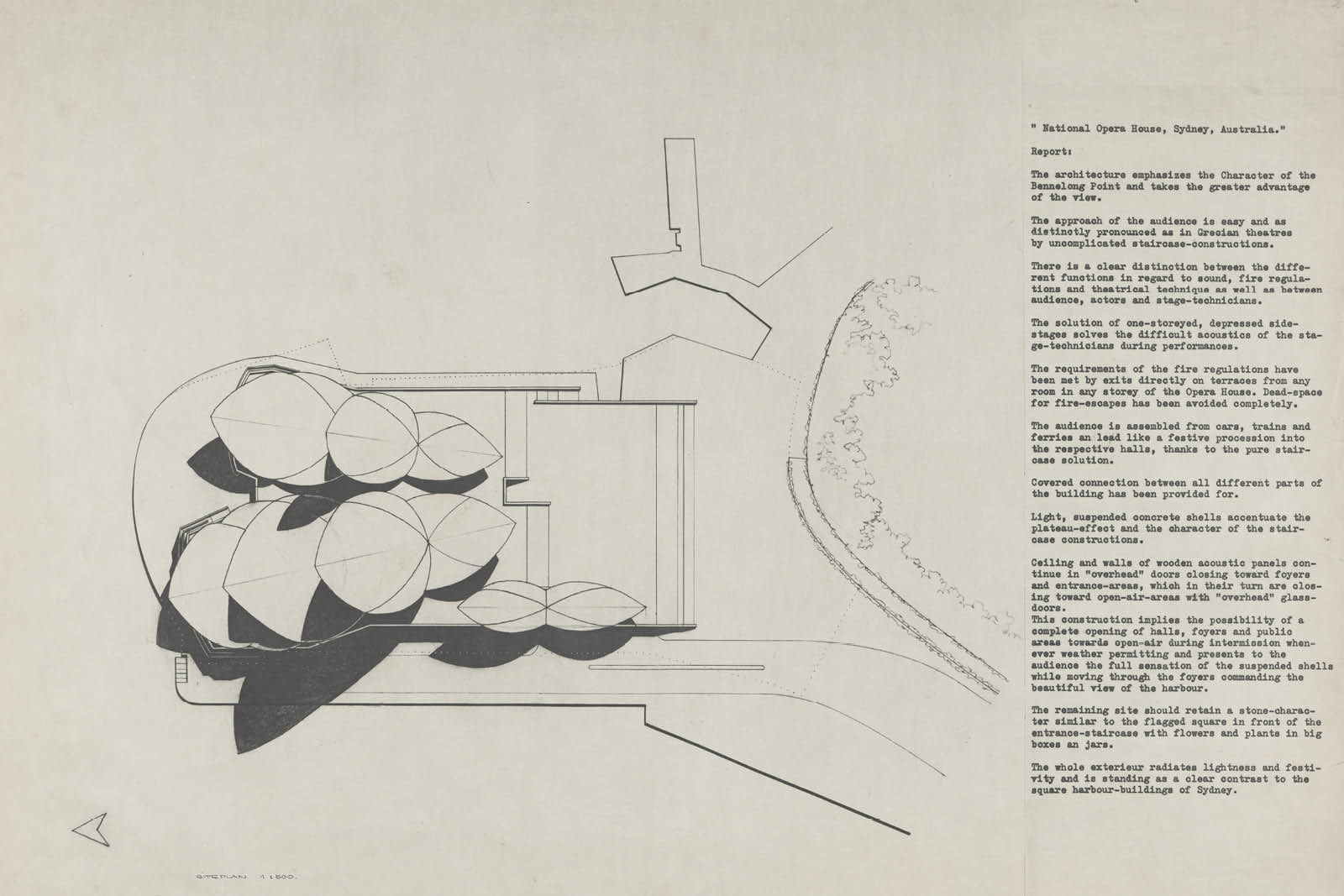 1600x1067 The Competition - Sydney Opera House Sketch