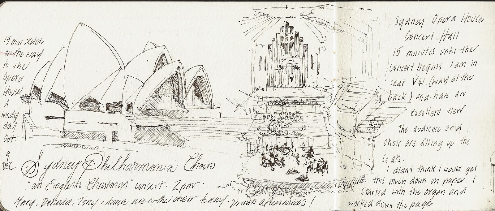 1600x682 Urban Sketchers Australia Sydney Opera House Concert - Sydney Opera House Sketch