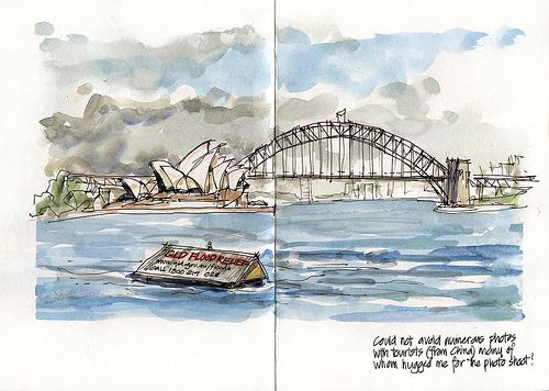 500x356 Urban Sketchers Australia Welcome!!! - Sydney Sketch