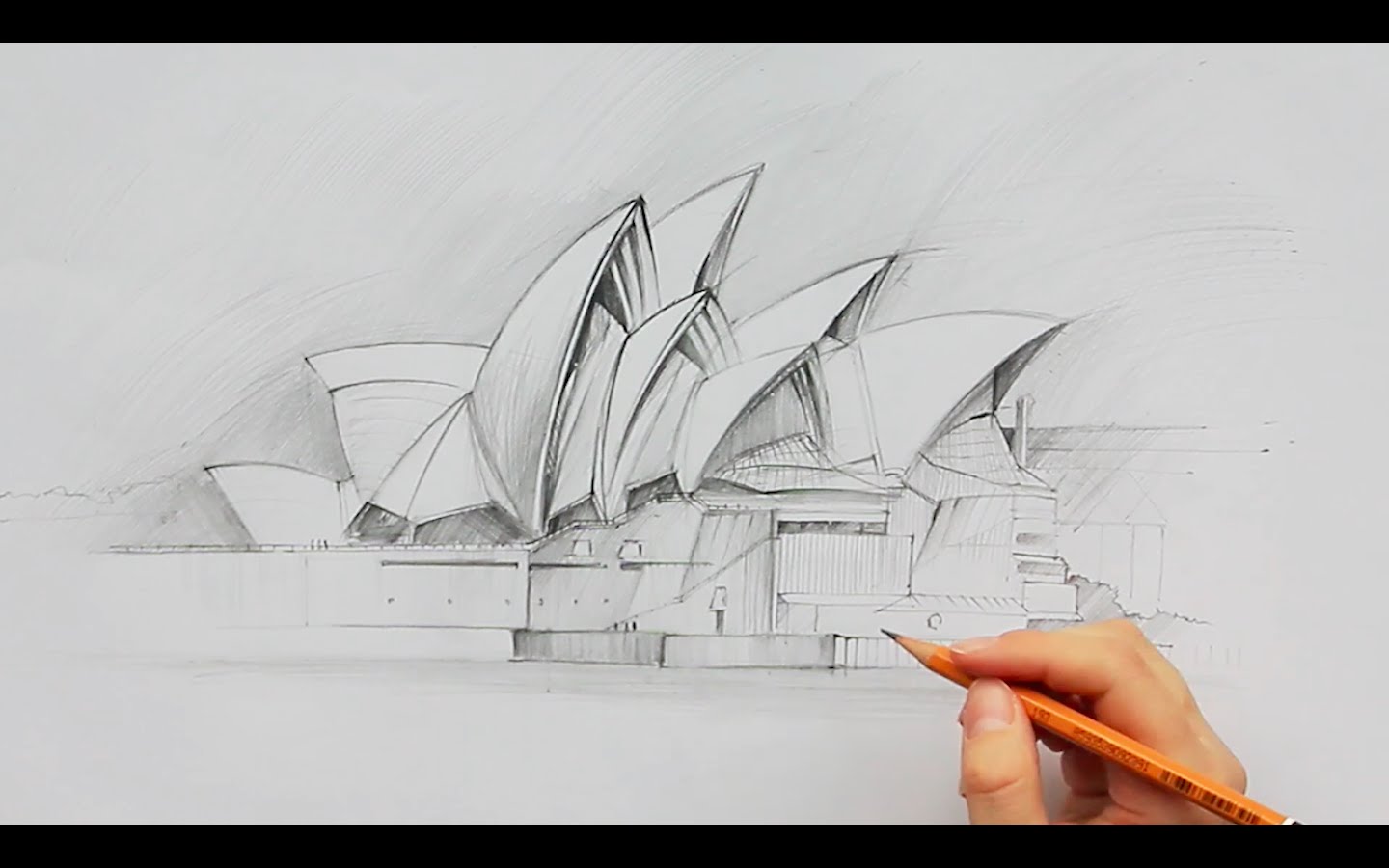 1440x900 Architectural Sketching - Sydney Sketch
