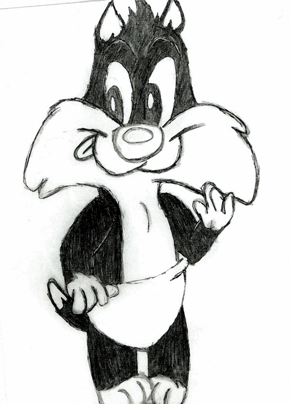 600x831 Baby Sylvester Sketch By Kandipot - Sylvester Sketch