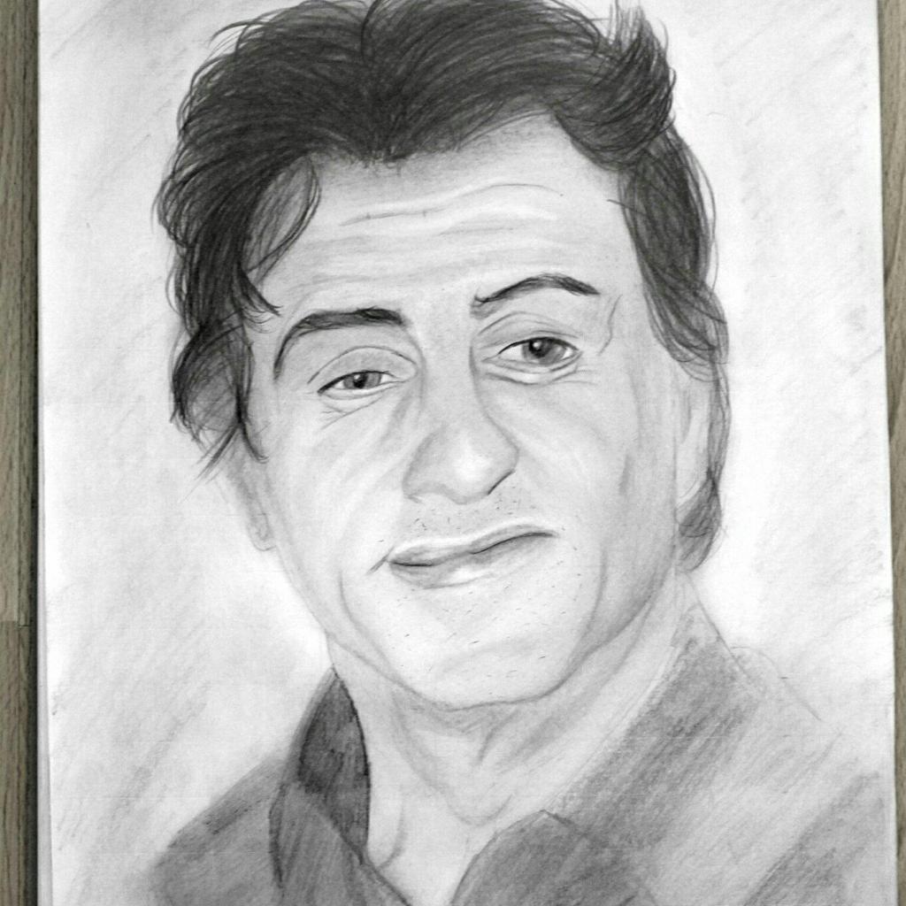 1024x1024 Sylvester Stallone - Sylvester Stallone Sketch