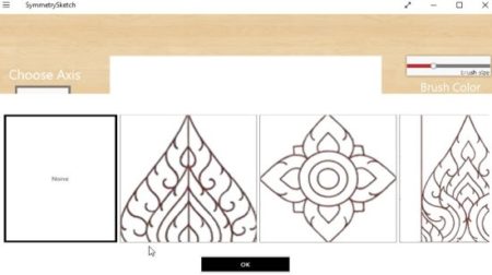 450x252 Windows 10 Drawing App To Draw Symmetrical Sketches - Symmetry Sketch