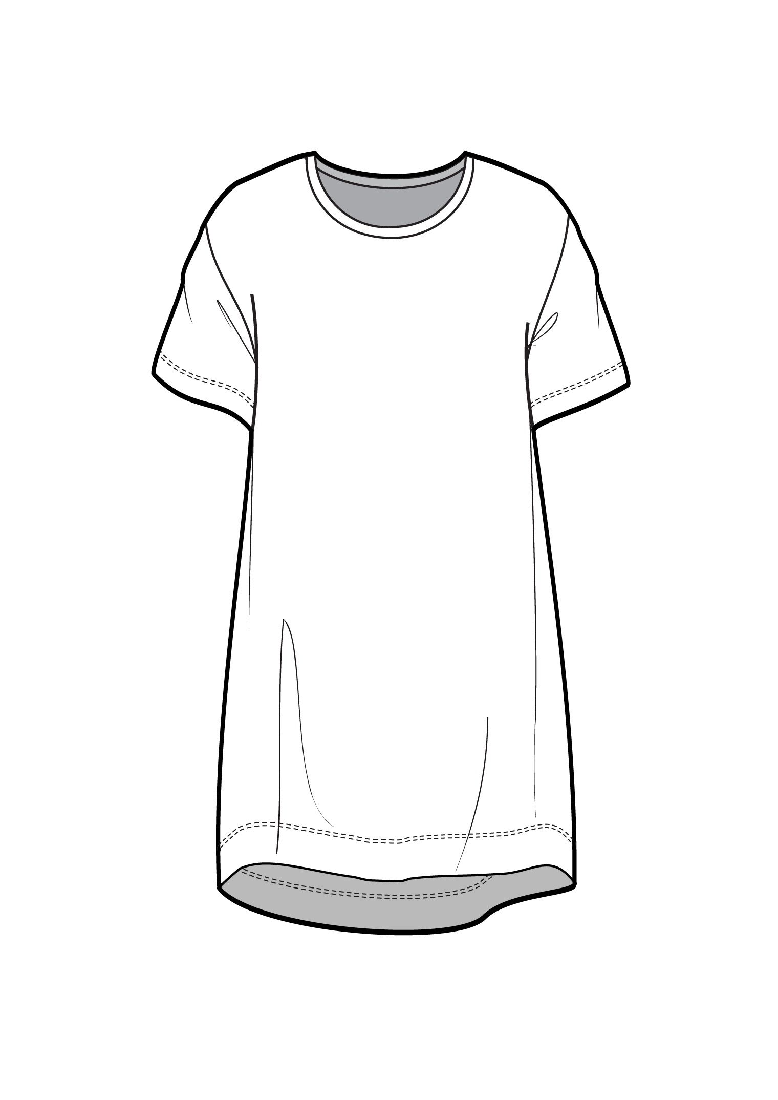 1520x2148 T Shirt Dress Development Artwork Inspirations In 2018 - T Shirt Sketch