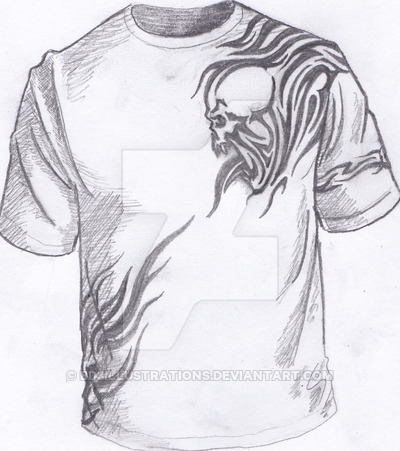 400x451 T Shirt Design Sketch 2 By Bd3illustrations - T Shirt Sketch Designs