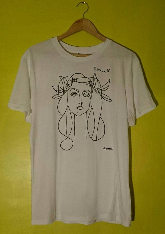 570x807 Picasso Woman Sketch T Shirt - T Sketch