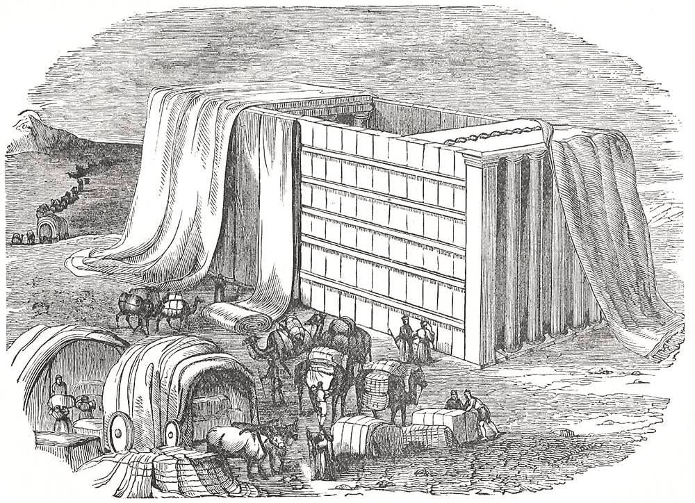 1000x724 The Tabernacle A Post Exilic Polemic Against Rebuilding The - Tabernacle Sketch