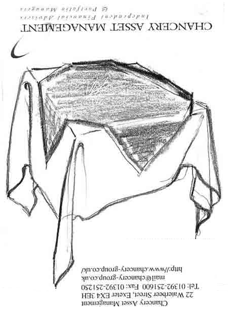 450x627 Red Lion Gallery Various Pictures - Table Cloth Sketch