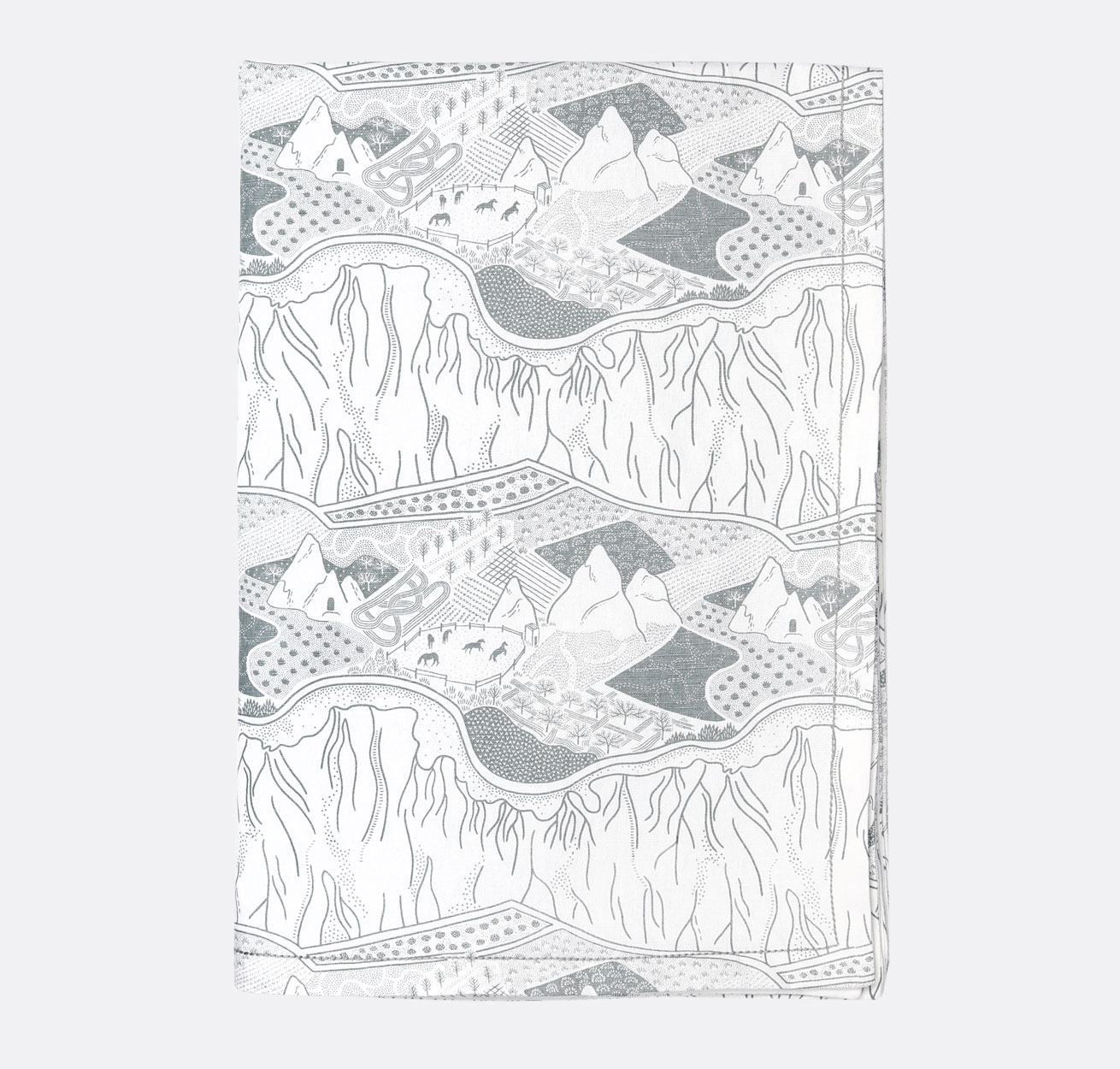 1310x1250 Valley Views Table Cloth - Table Cloth Sketch