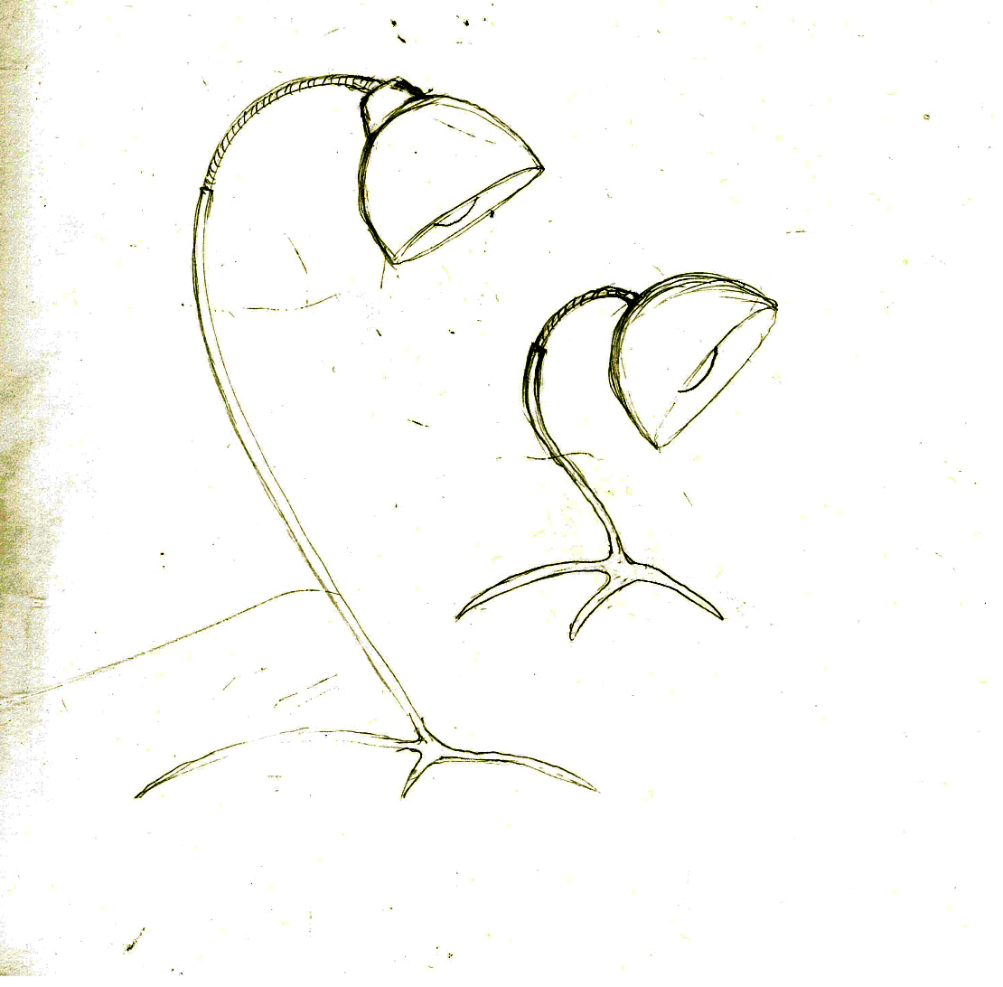 1110x1092 Sketches Showing Change In Product Nikolaiscott212 - Table Lamp Sketch