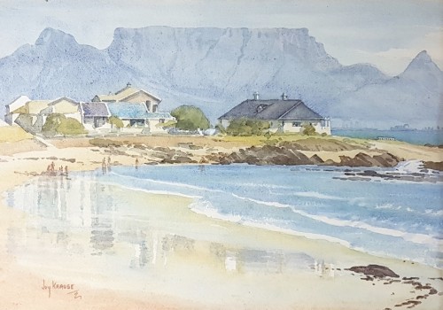 500x350 Paintings - Table Mountain Sketch