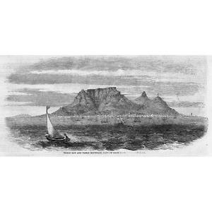 300x300 South Africa Table Bay And Table Mountain - Table Mountain Sketch