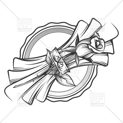 400x400 Romantic Table Setting - Table Setting Sketch