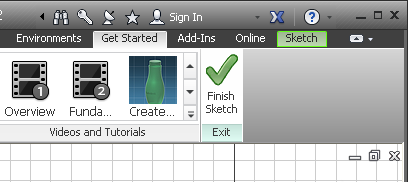 408x182 Inventor 2014 Help Finish The Sketch - Tabs Sketch