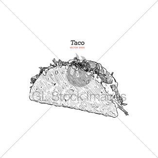 325x325 Taco Sketch Gl Stock Images - Taco Sketch