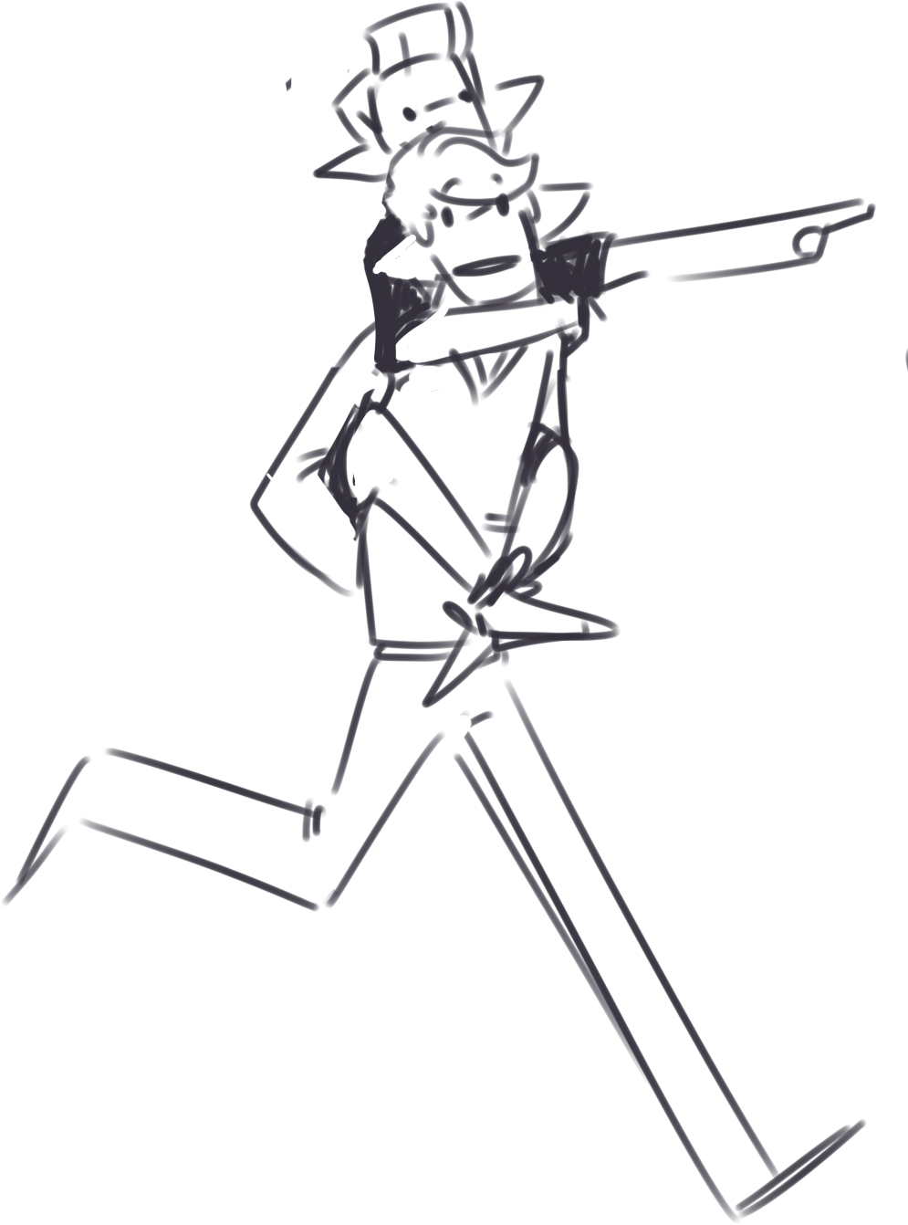 995x1342 Tadpole On Toyhouse - Tadpole Sketch