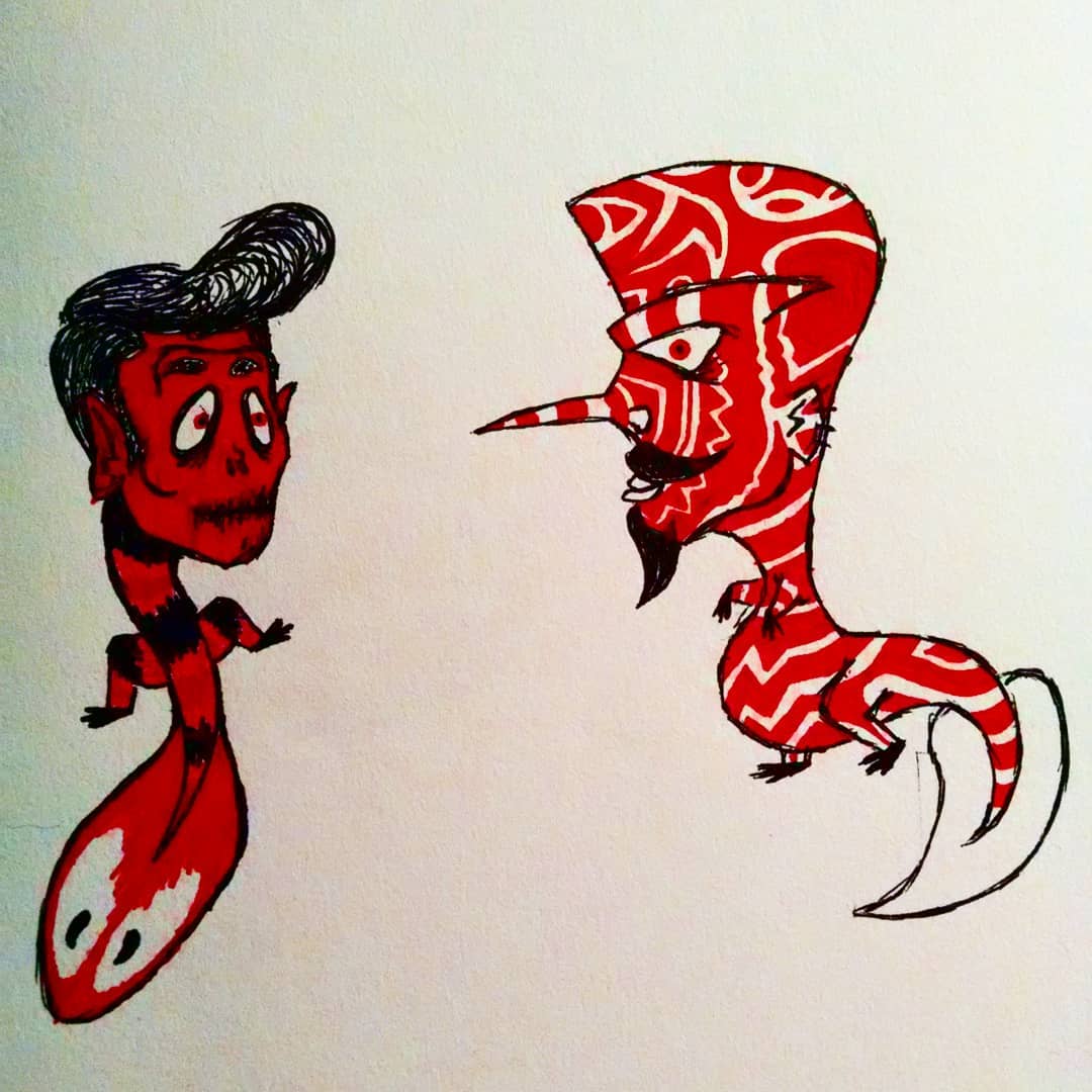 1080x1080 Backpen - Tadpole Sketch