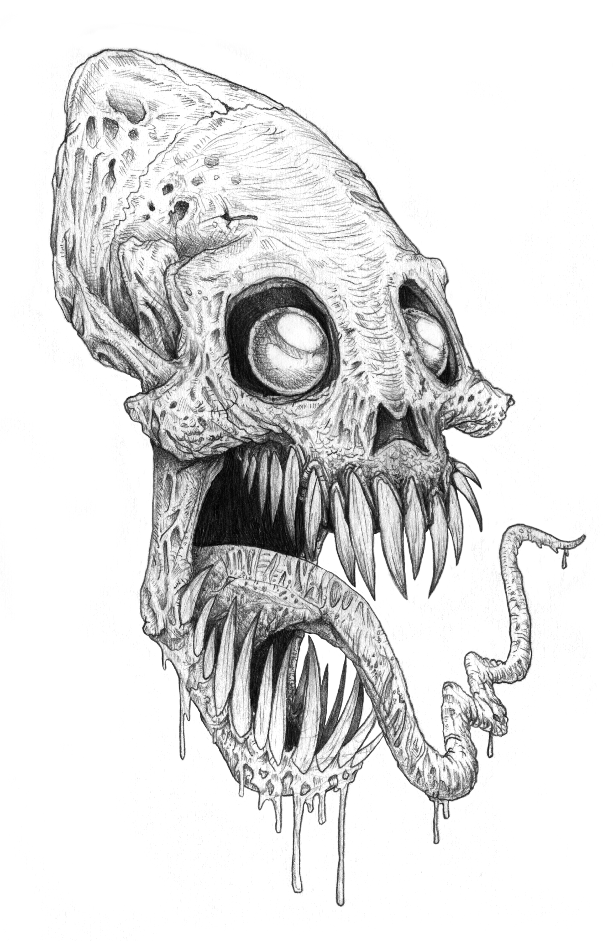 2335x3582 Mecha Tadpole - Tadpole Sketch