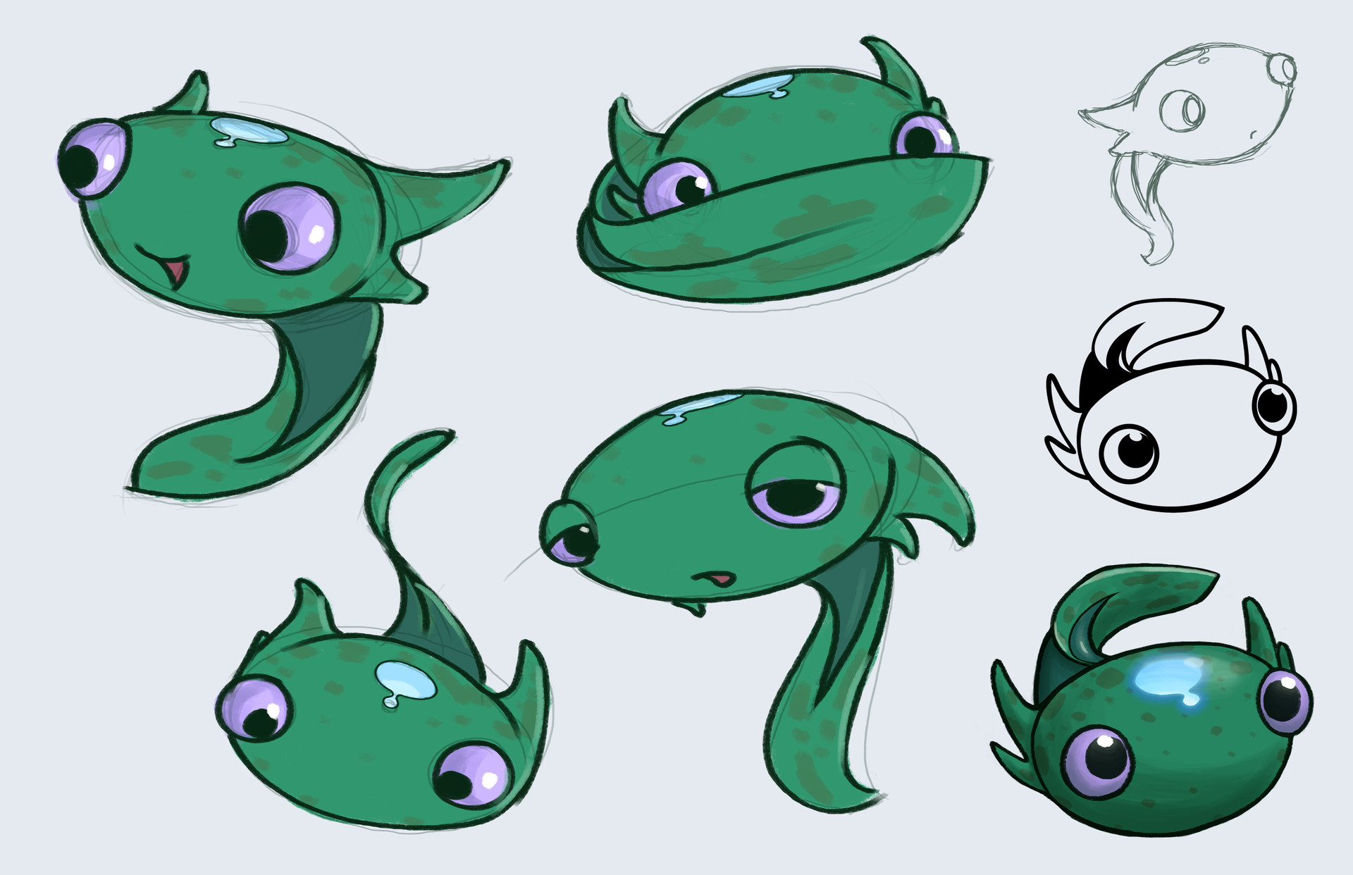 1920x1242 Davis Johnson - Tadpole Sketch