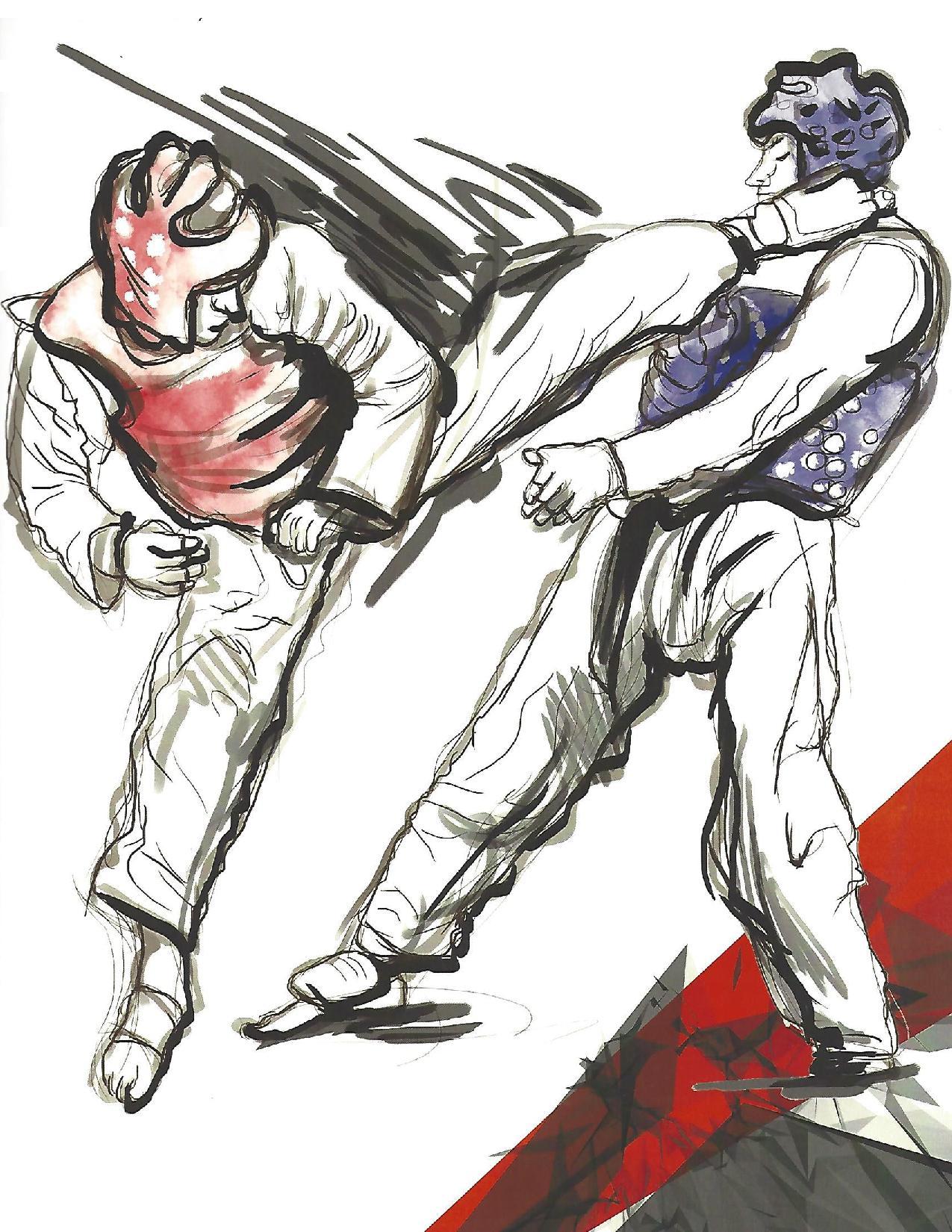 Taekwondo Sketch at Explore collection of