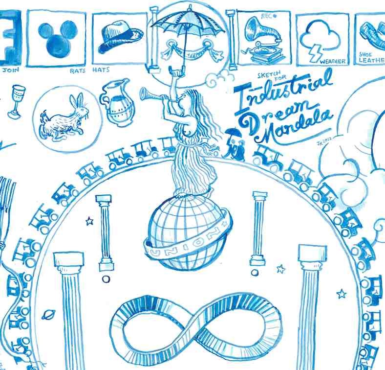 788x756 Limited Edition Print - Tag Sketch