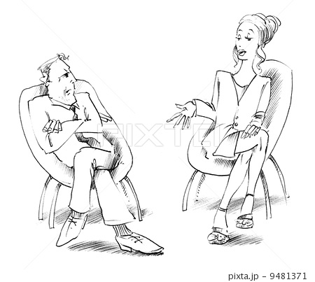 450x403 Woman Body Talk Sketch Art Language Position Photos - Talk Sketch