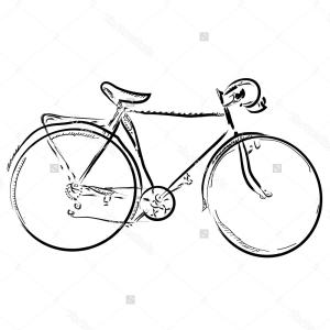 Tandem Bike Sketch at PaintingValley.com | Explore collection of Tandem ...