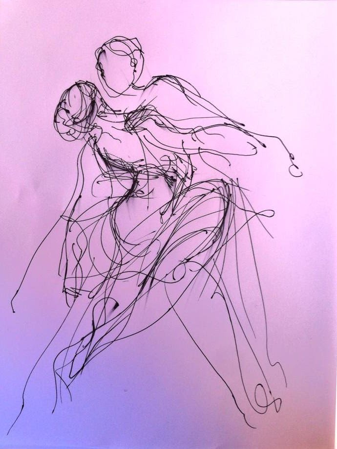 690x918 Beautiful Tango Sketch - Tango Sketch